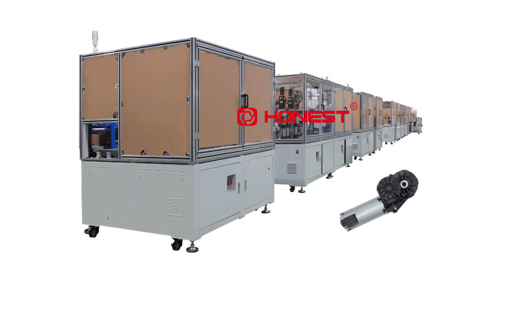 Seat Recliner Motor Assembly Line